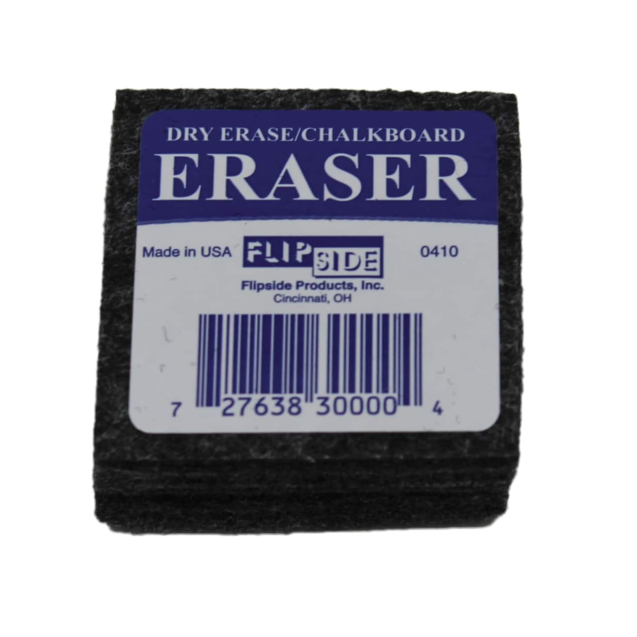 Student Dry Erase & Chalkboard Eraser, Pack of 12